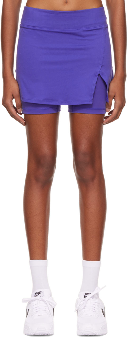 SSENSE Women Sport & Swimwear Sportswear Sport Skirts & Dresses Purple Court Victory Sport Skirt 