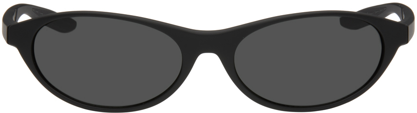 Nike Black Retro Sunglasses In 010 Matte Black/dark