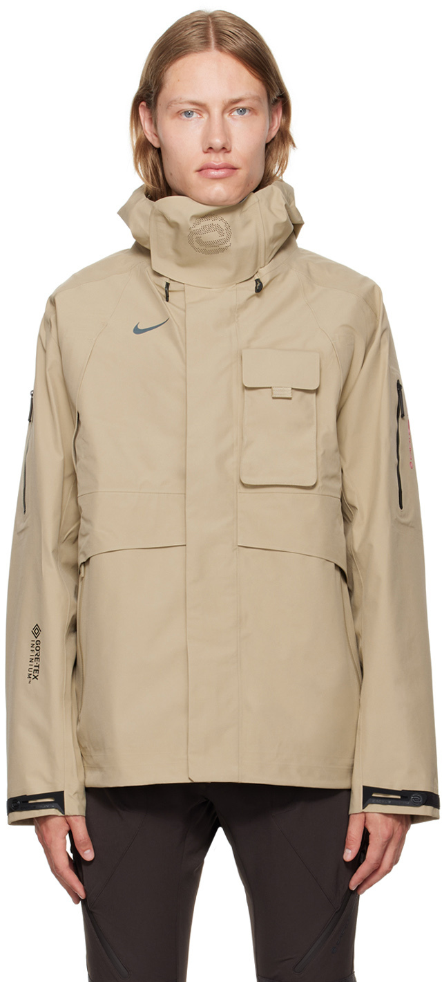 Beige CACT.US CORP Edition Jacket by Nike on Sale