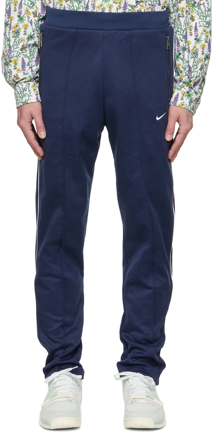 Nike Blue Embroidered Lounge Pants
