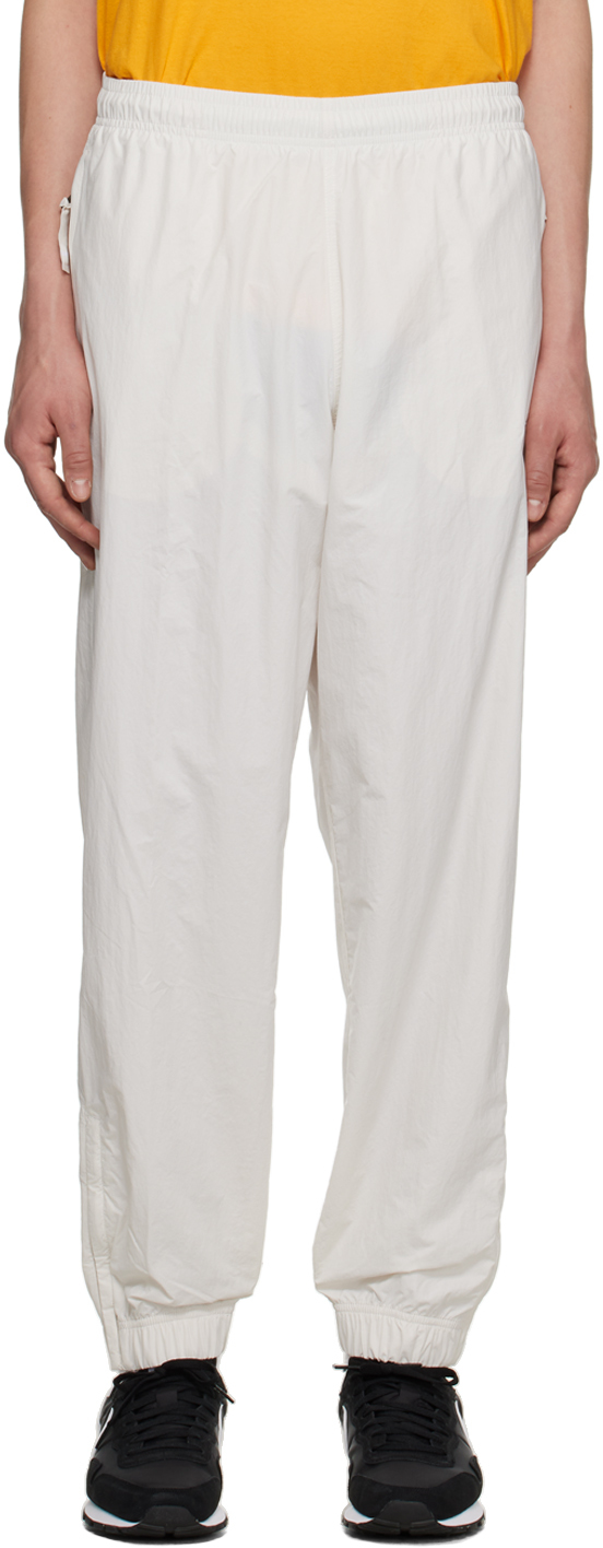 Nike White Sportswear Solo Swoosh Lounge Pants