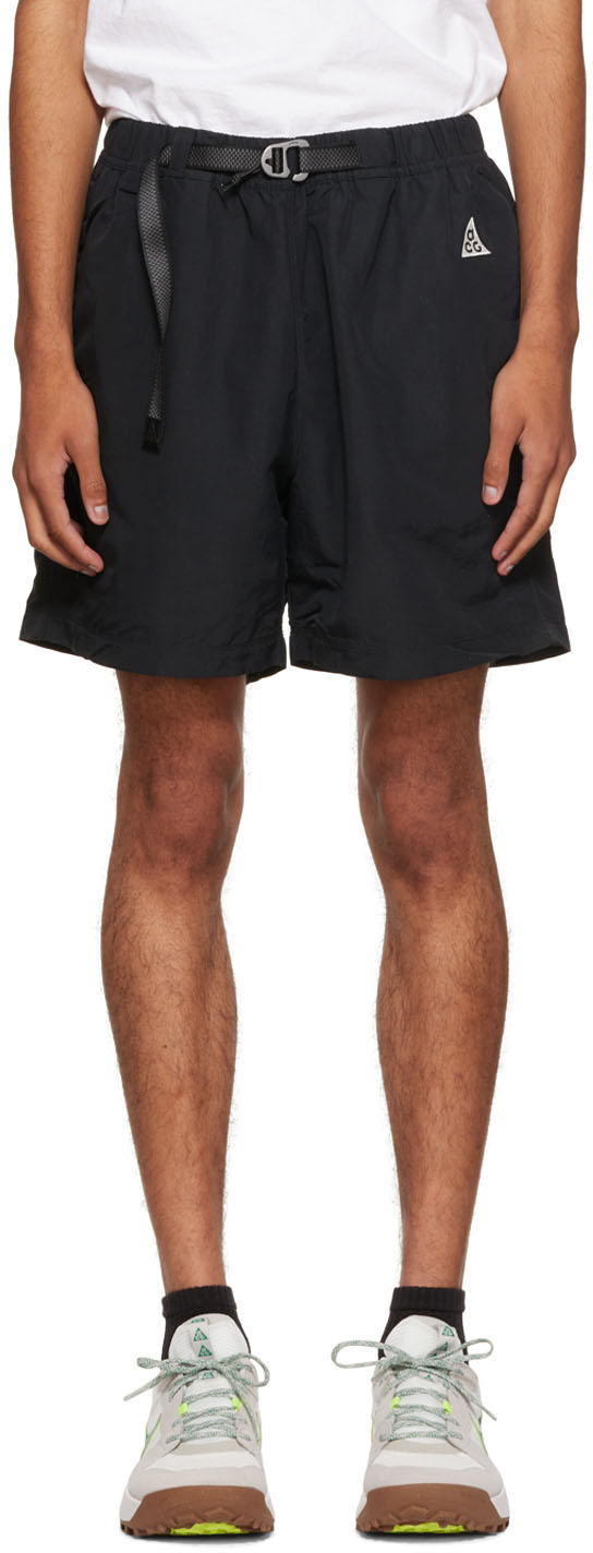 Black Trail Shorts