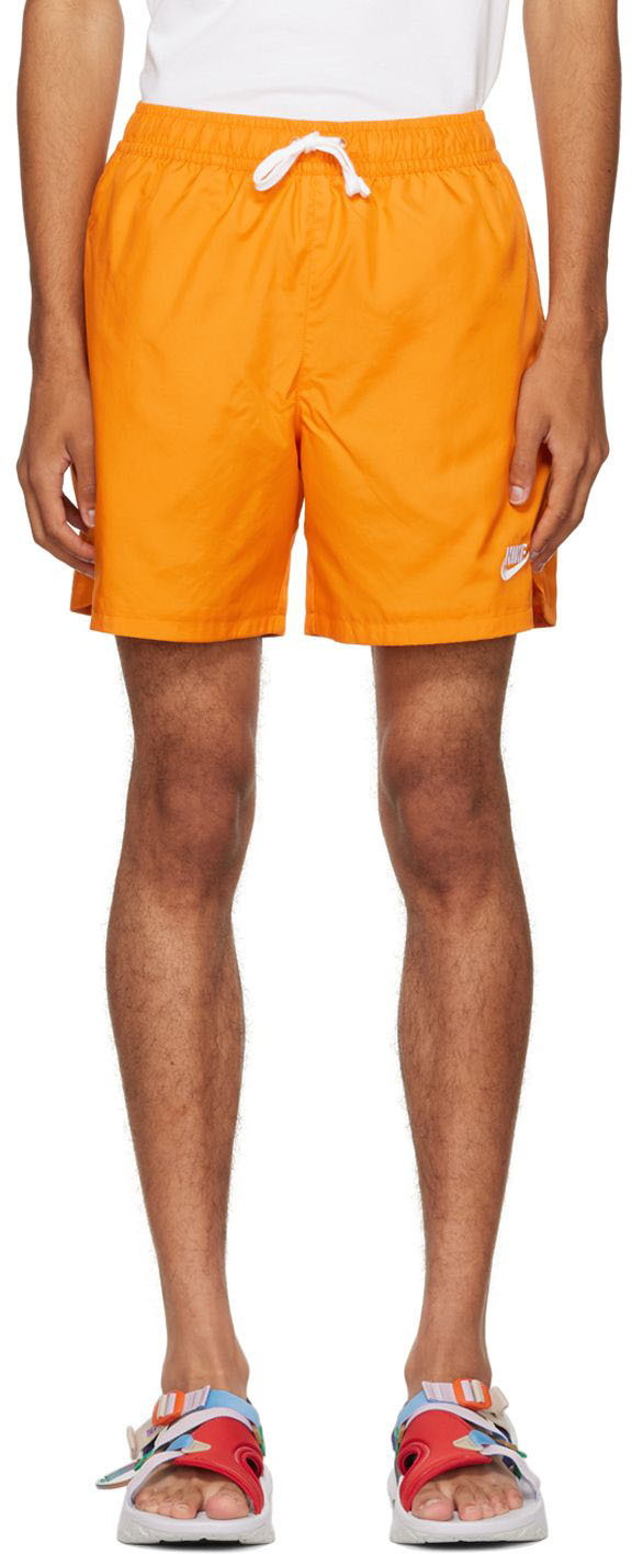 Orange Sportswear Shorts by Nike on Sale