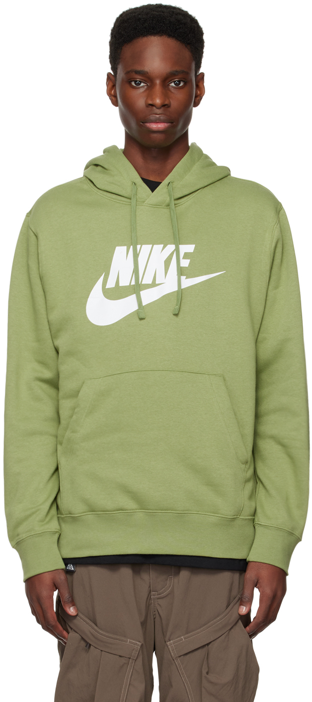 Green shop nike hoodie