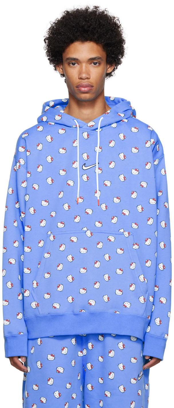 Nike Blue Hello Kitty Edition Hoodie | Smart Closet