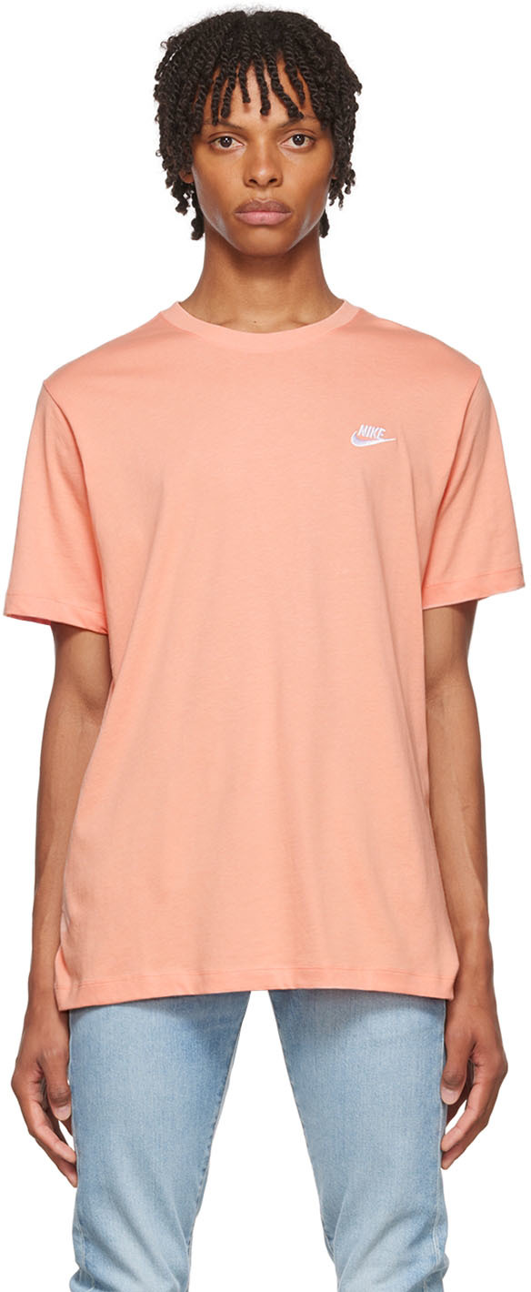 Pink Sportswear Club T-Shirt by Nike on Sale