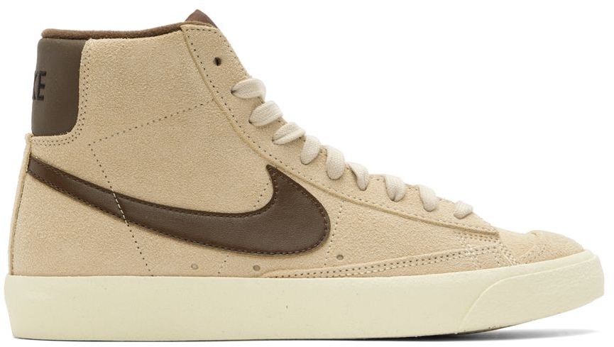 Nike Beige Mid '77 Premium Sneakers
