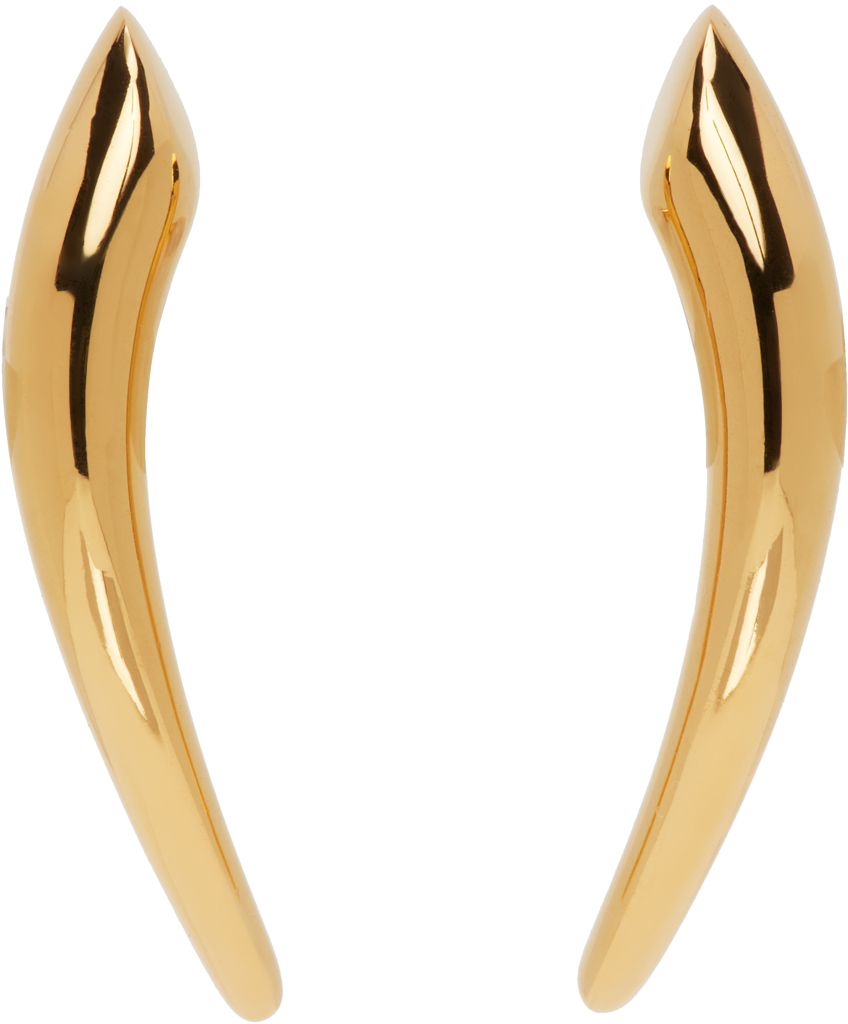 C. Chesnais Gold Petit Helix Earrings