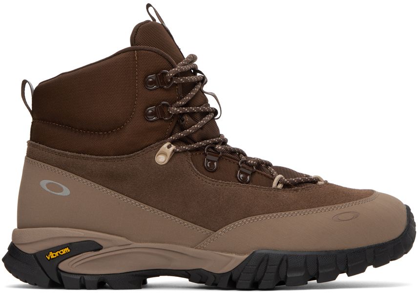 Oakley: Brown Vertex Boots | SSENSE UK