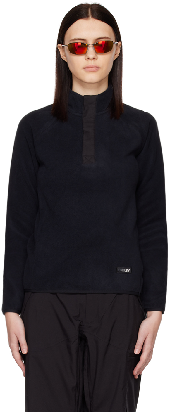 Oakley: Black W. Alta Rc Sport Sweater | SSENSE UK