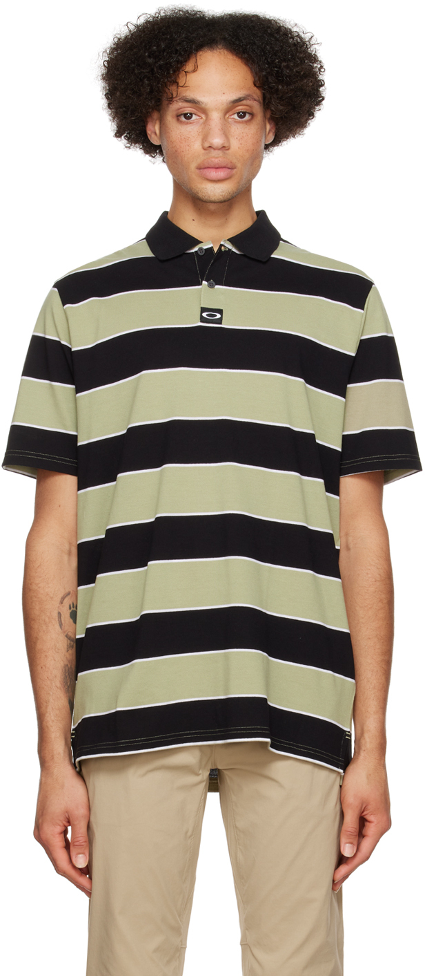 SSENSE Men Clothing T-shirts Polo Shirts SSENSE Exclusive Orange Stripe Polo 