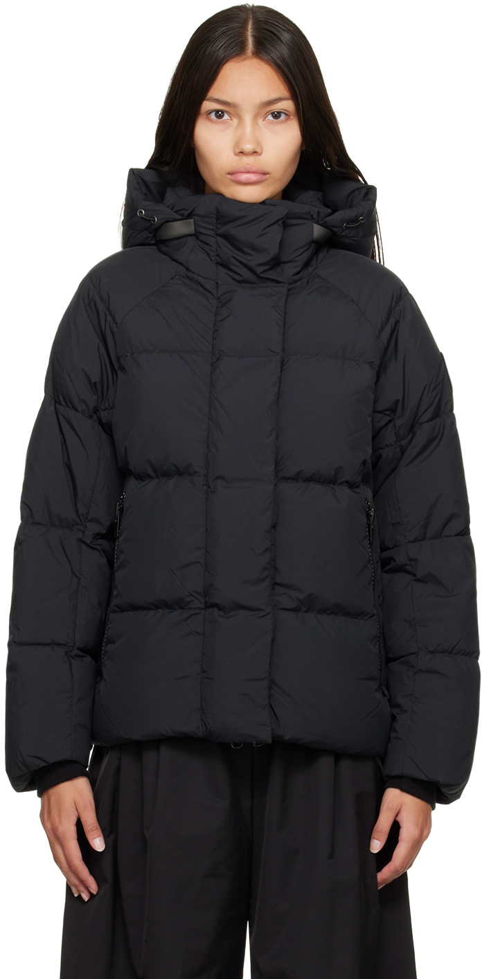 Canada goose black shop label women's jacket