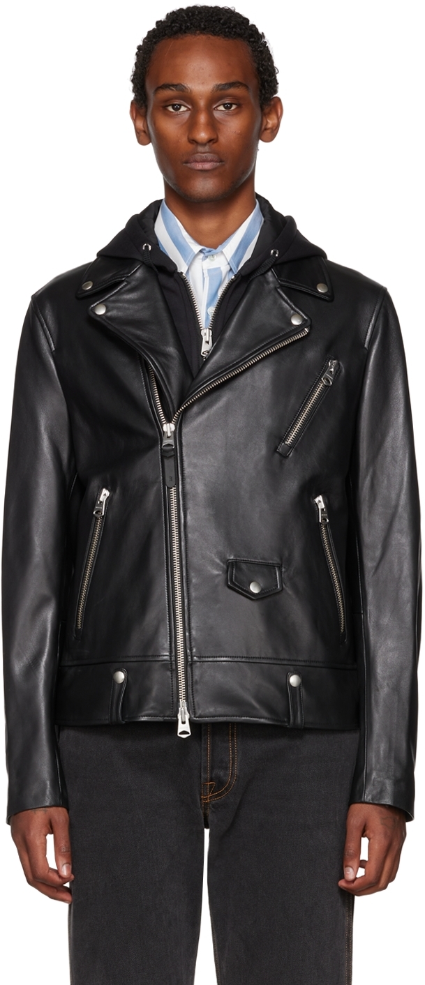 Black Magnus Leather Jacket