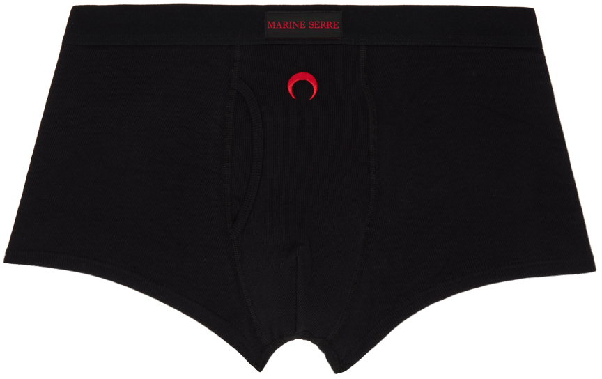 Black Organic Cotton Boxers