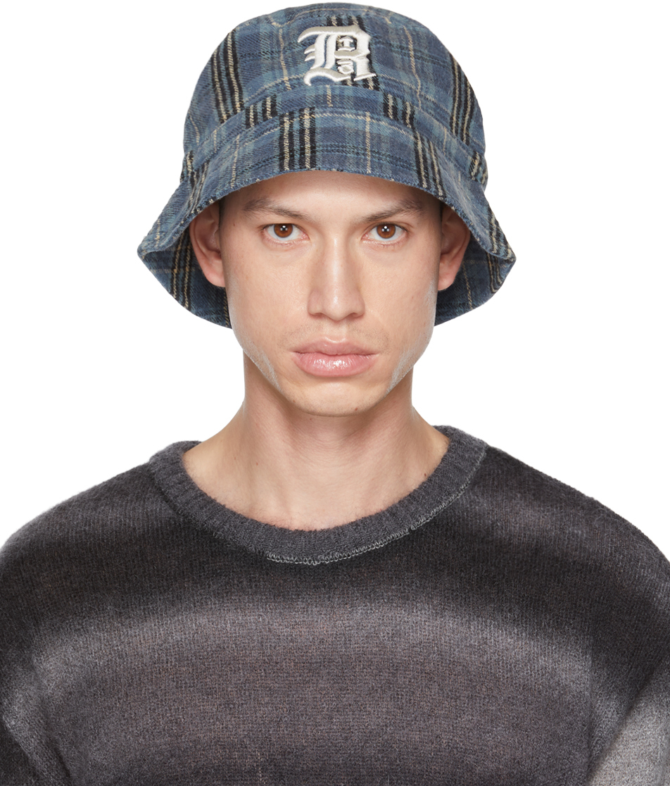 r13-blue-layered-bucket-hat-ssense-canada