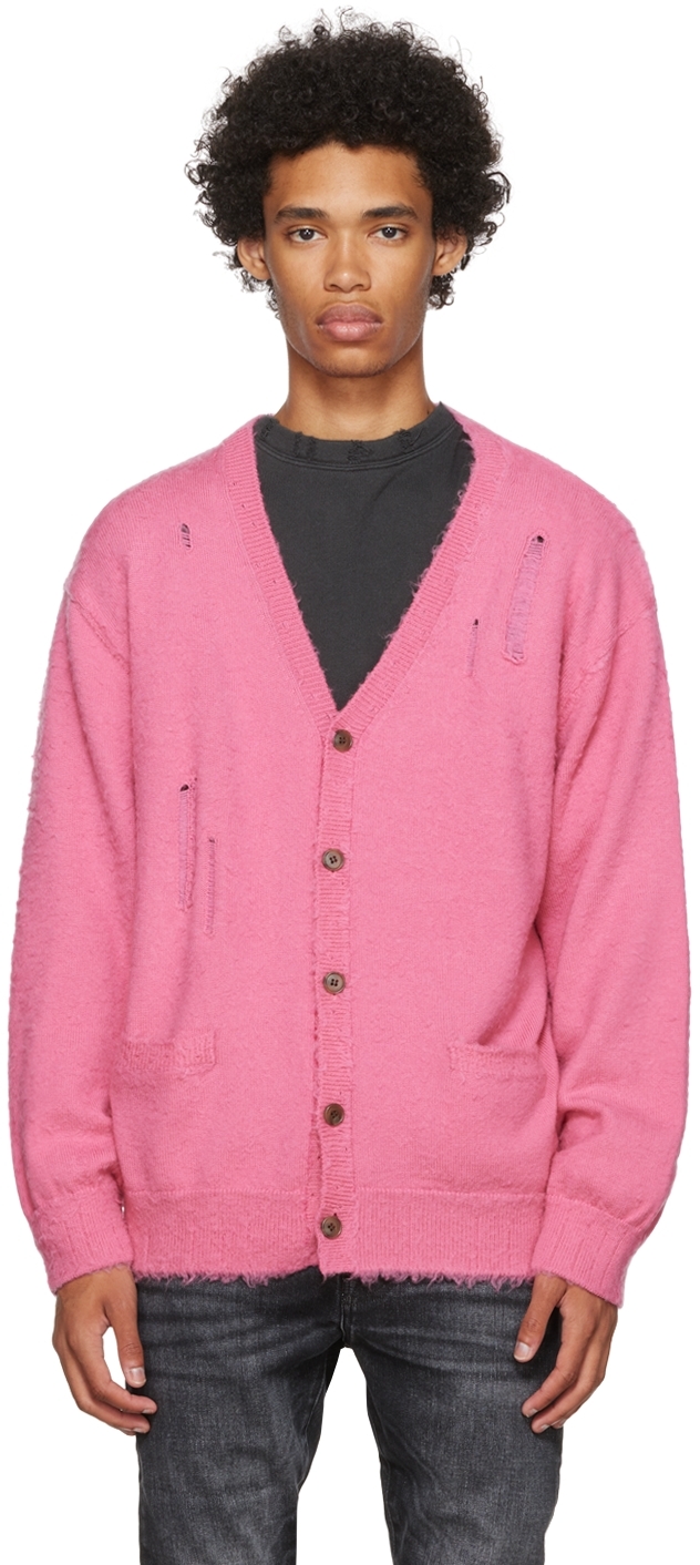 R13 Pink Brushed Cardigan ModeSens