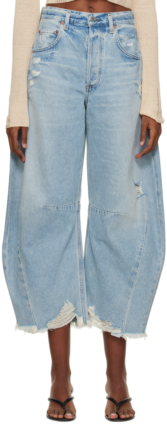 Blue Horseshoe Jeans by Citizens of Humanity on Sale