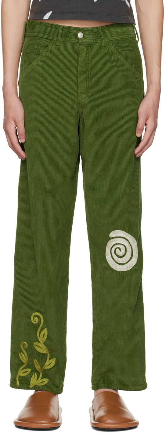 Khaki Night Of The Giving Heads Jeans
