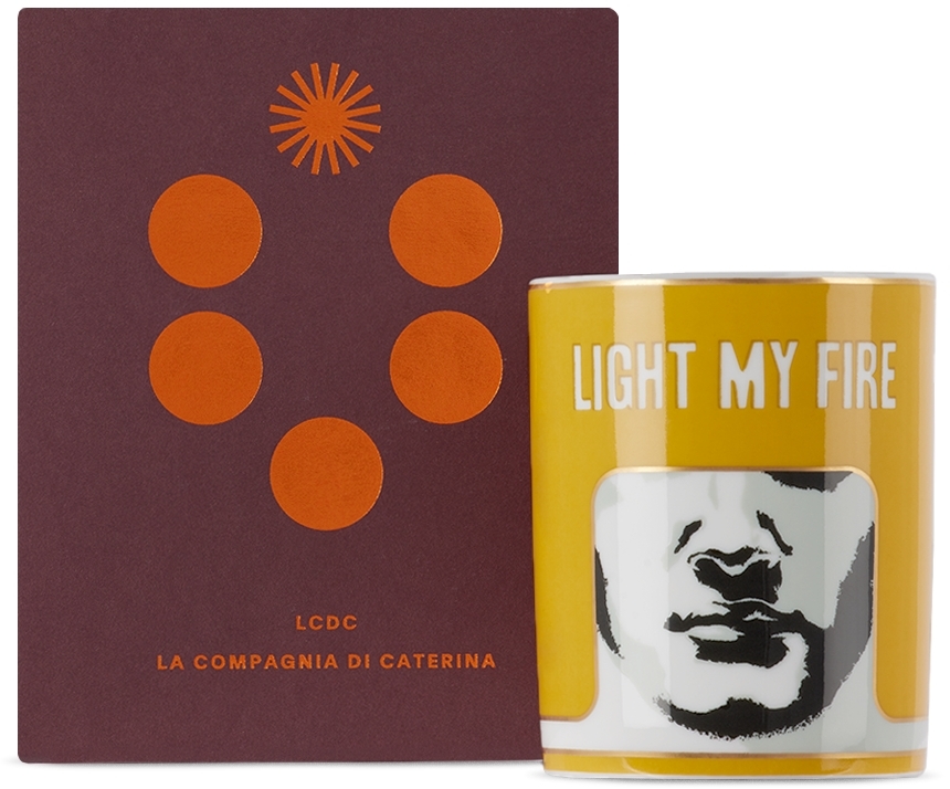 Ginori 1735 Il Favorito Small Amber Lagoon Candle, 284 G In Amber Lagoon