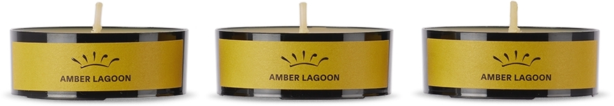 Ginori 1735 Khaki Il Letterato & Amber Lagoon Candelabra In Amber Lagoon