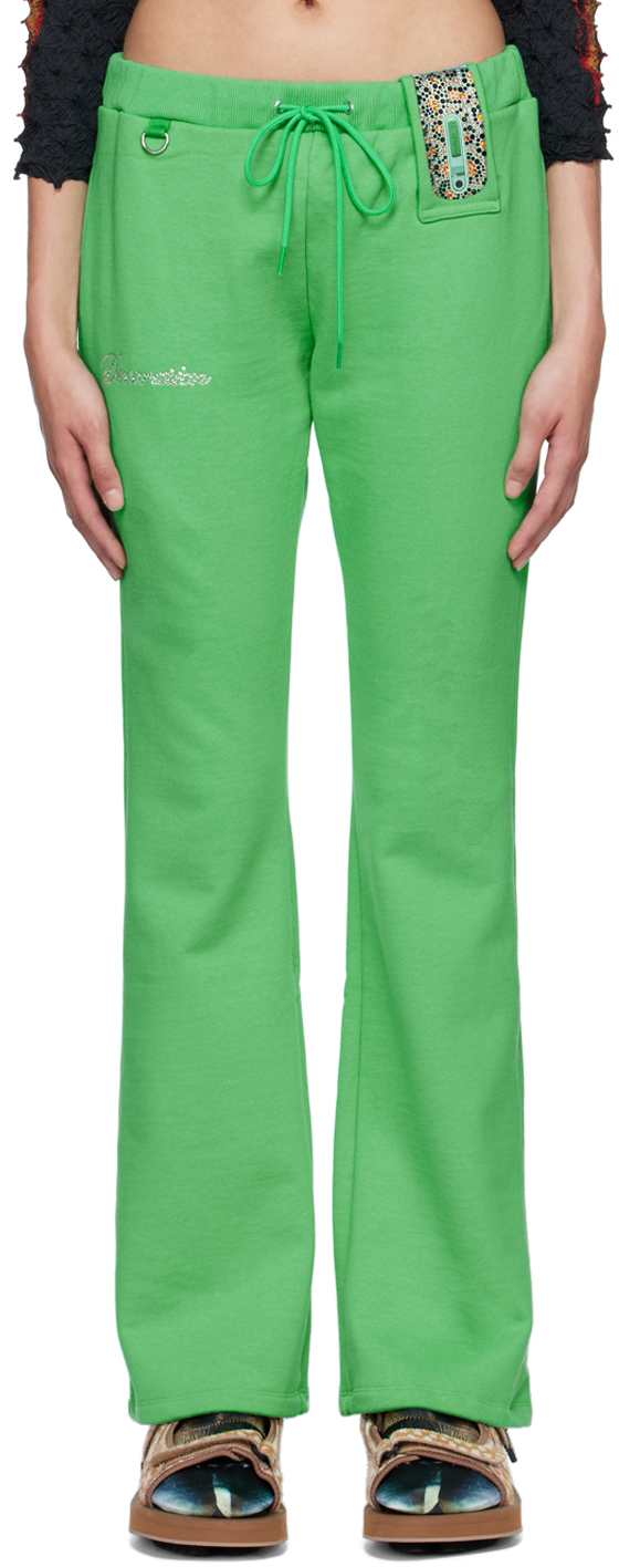 Green Mobile Phone Lounge Pants