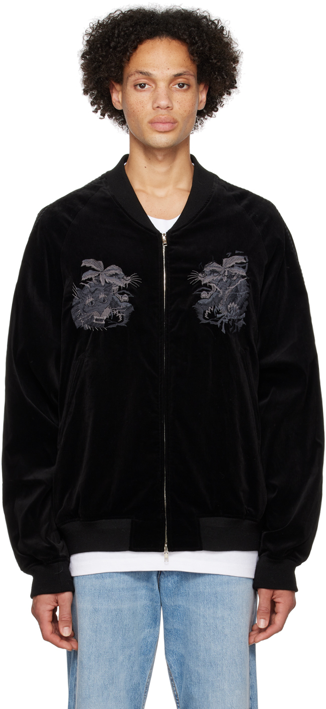 Doublet: Black Chaos Jacket | SSENSE Canada