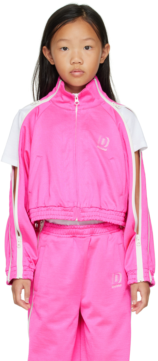 Doublet Kids Pink Zip Track Jacket