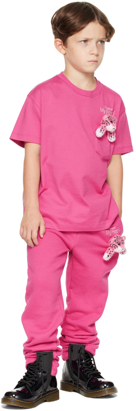 Doublet Ssense Exclusive Kids Pink With My Friend T-shirt In Pink