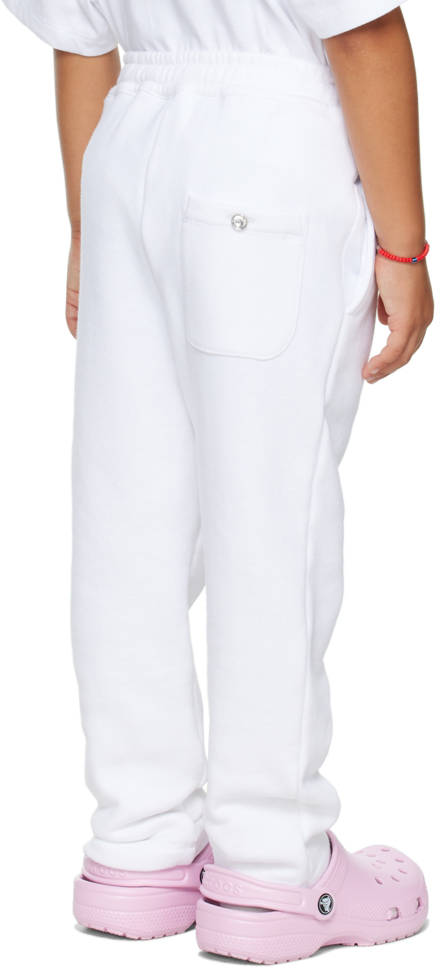 Doublet Ssense Exclusive Kids White With My Friend Lounge Pants In White