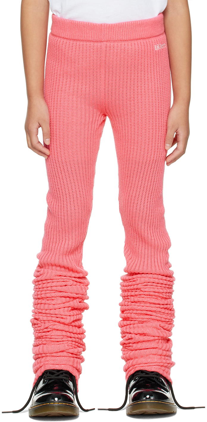Ssense Abbigliamento Intimo Calze Kids Pink Gothic Socks 