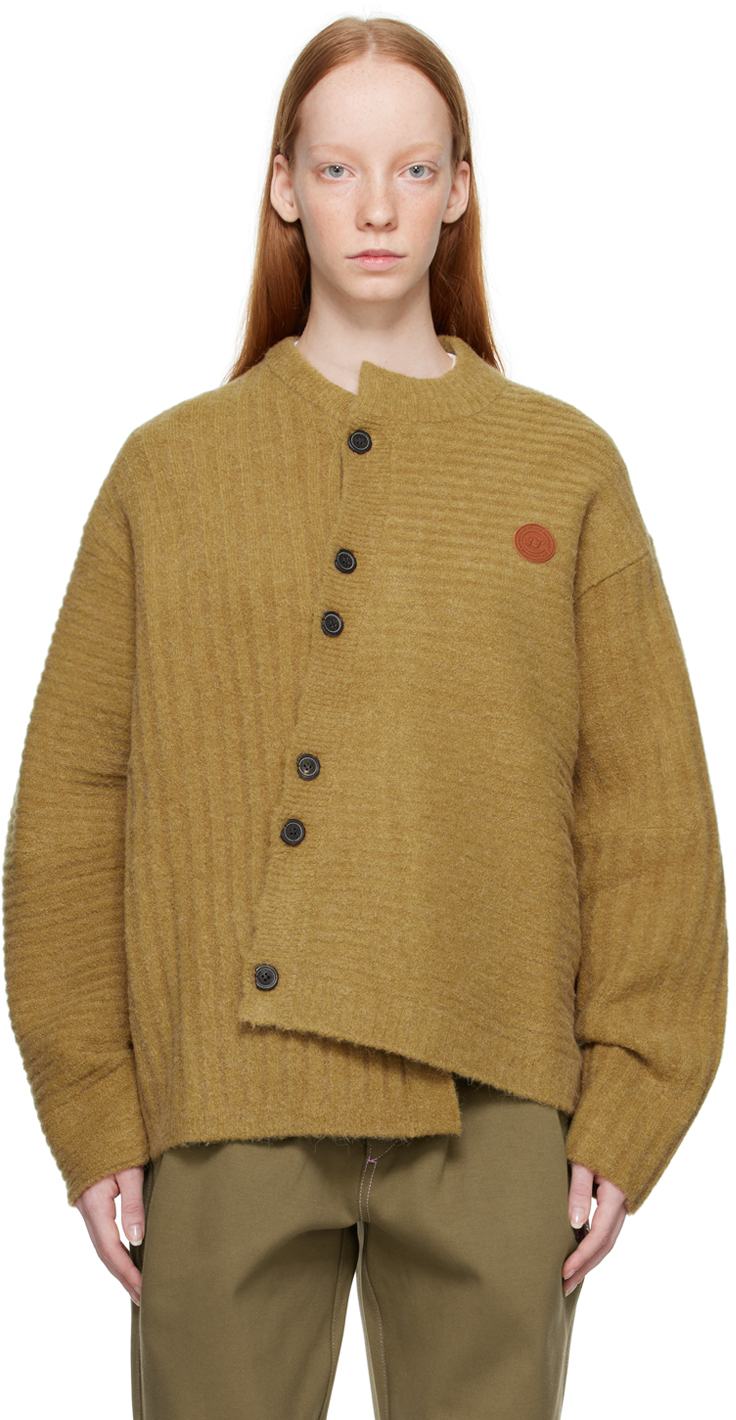 ADER error Khaki Celt Cardigan | Smart Closet