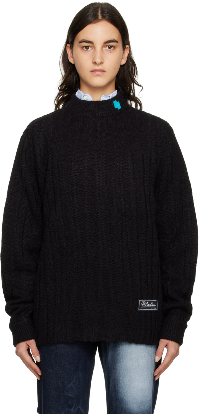 Black Fluic Reversible Sweater by ADER error on Sale