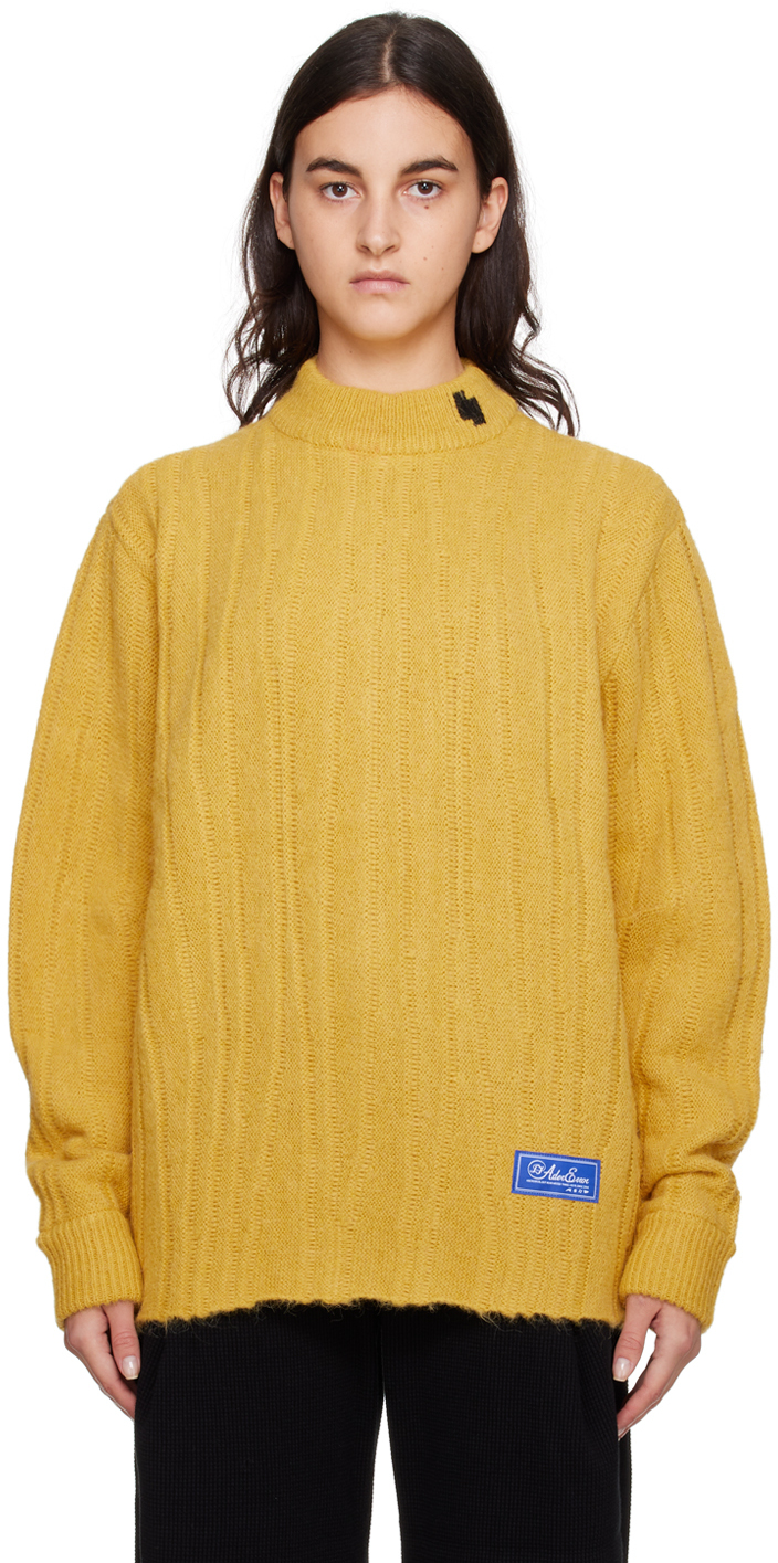 Yellow Reversible Fluic Sweater