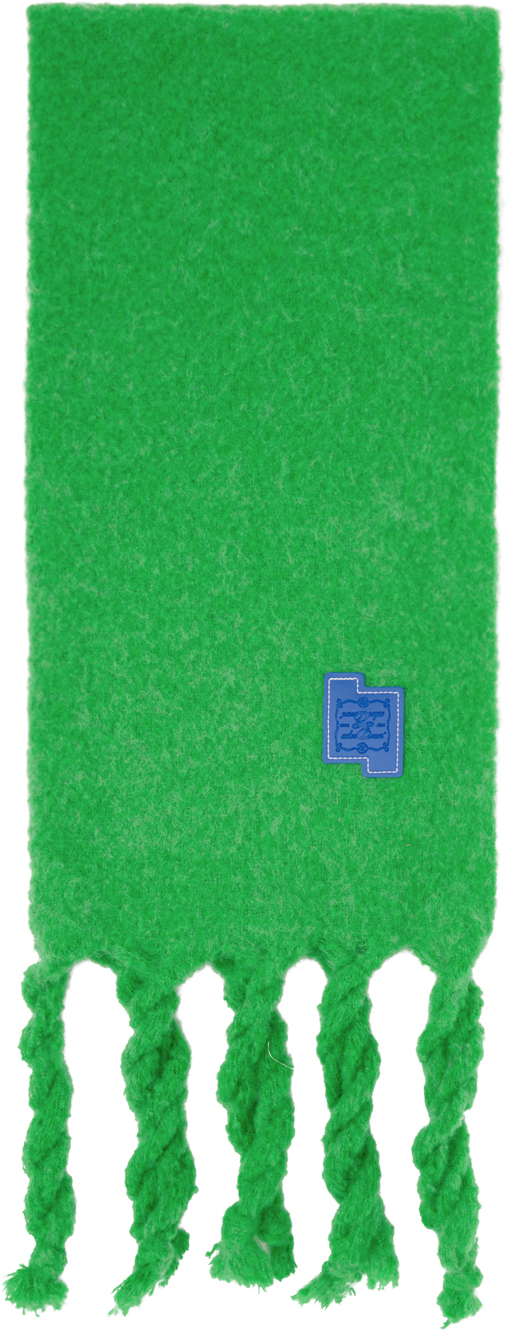 Green Albert Else Muffler Scarf