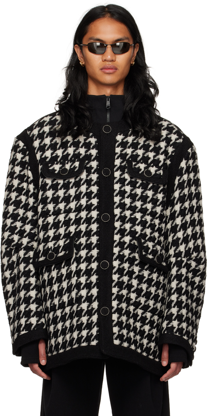 Black & White Beron Coat