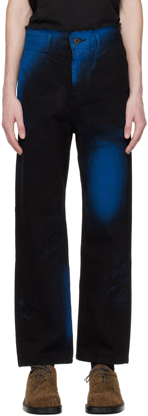 ADER error: Black Petri Jeans | SSENSE UK