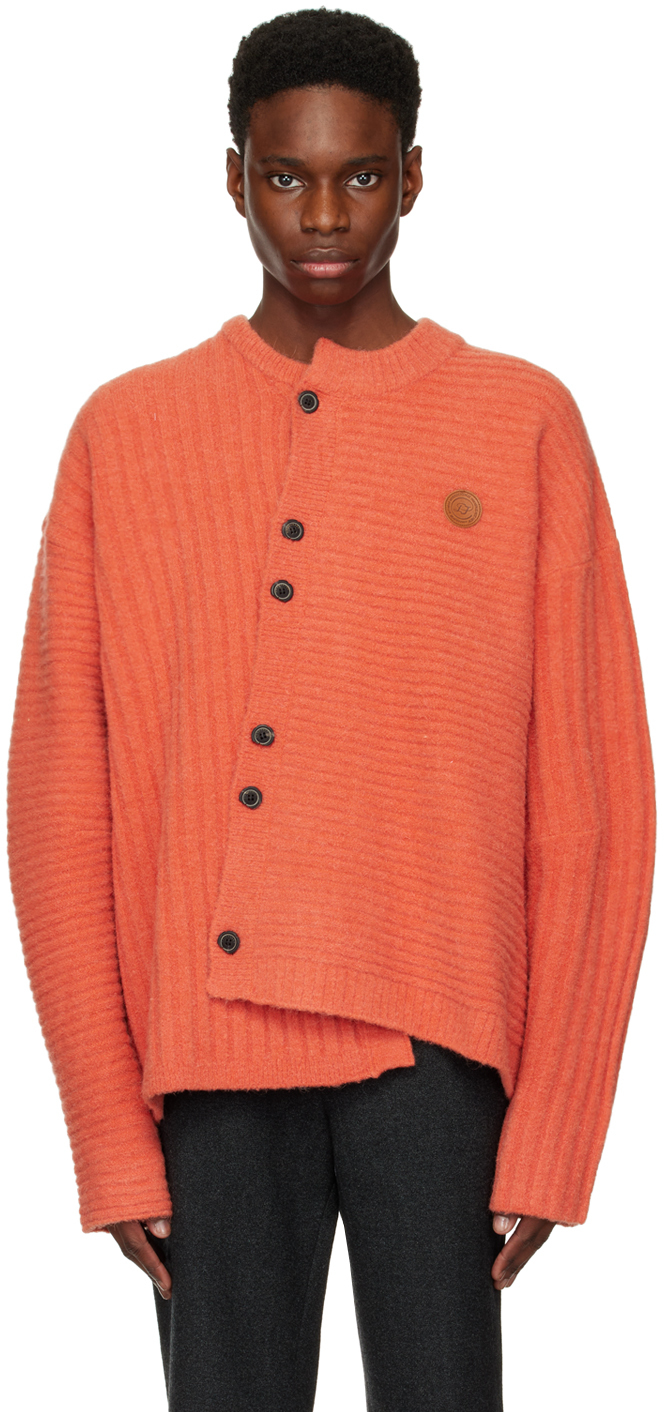 ADER error: Orange Celt Cardigan | SSENSE UK