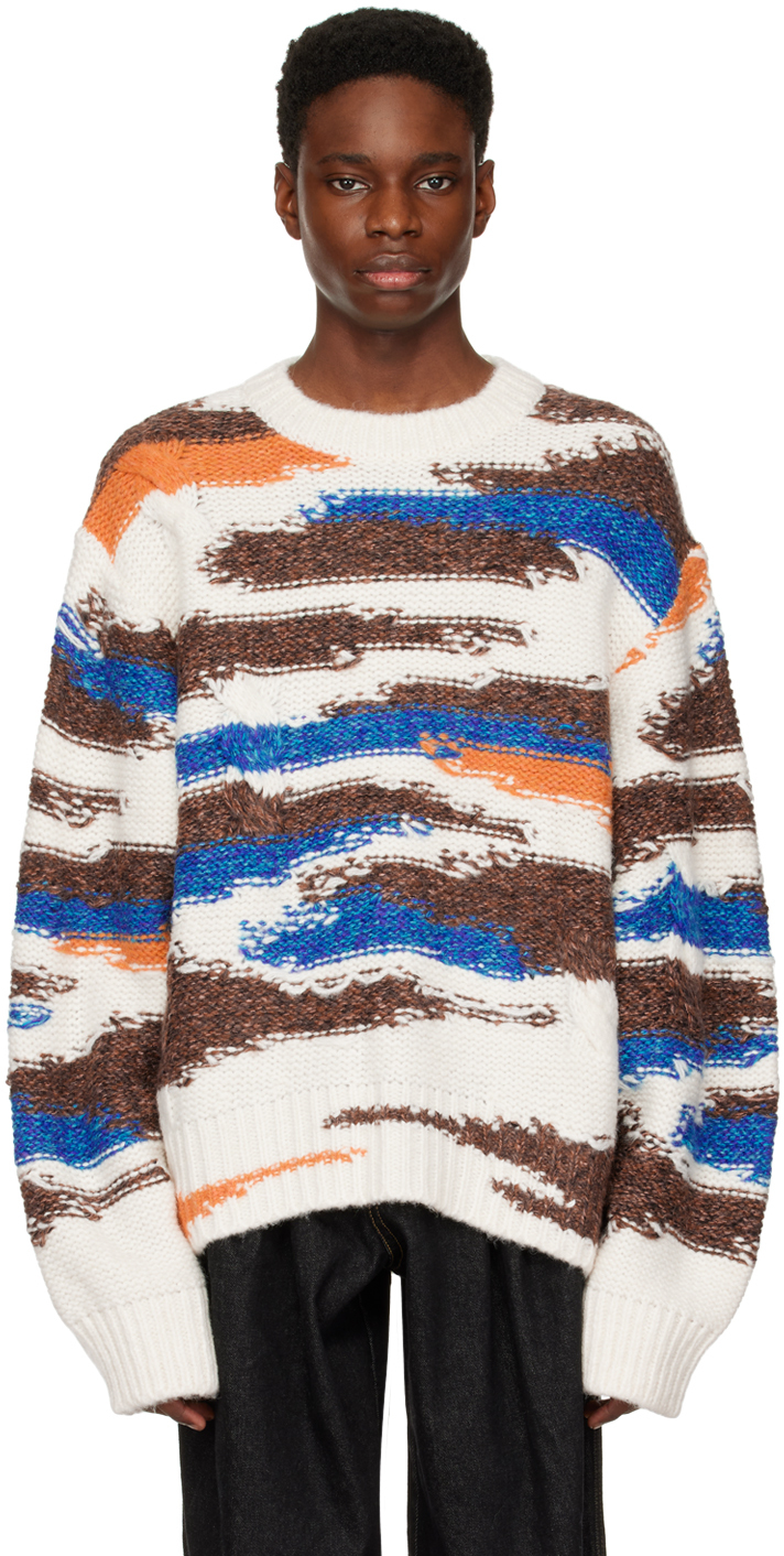 ADER error: Multicolor Plot Sweater | SSENSE