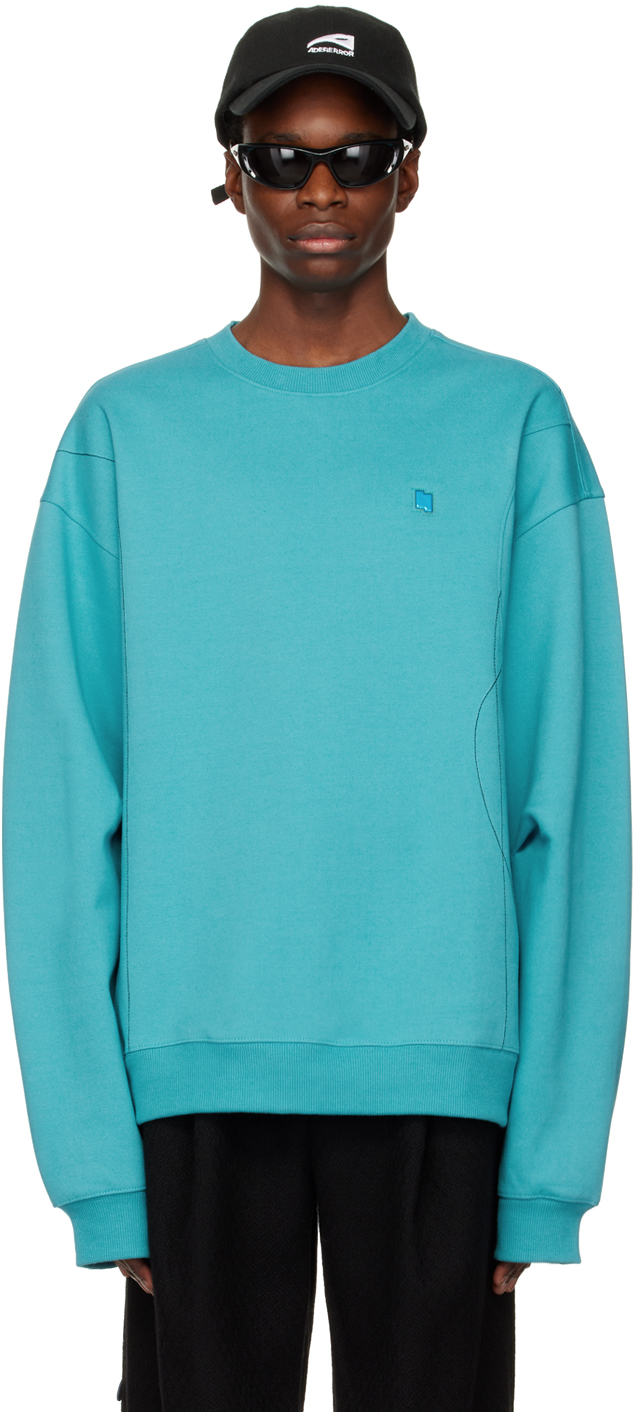 ADER error: Blue TRS Sweatshirt | SSENSE UK