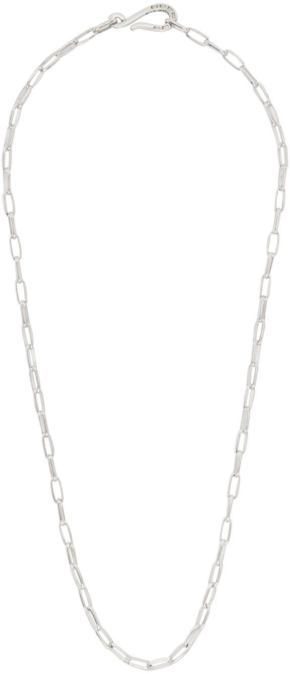 F-LAGSTUF-F Silver Cable Chain Necklace