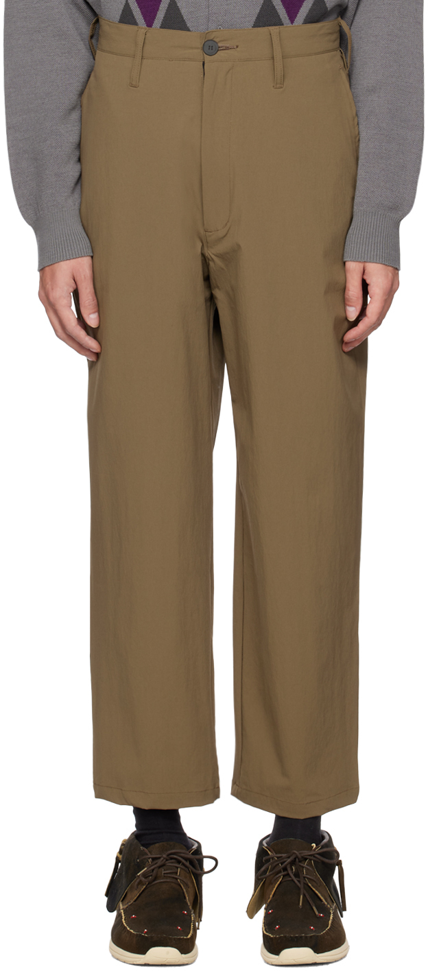 Flagstuff Green Patch Pocket Trousers In Od