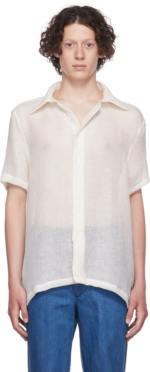 Factor's Off-White Linen Shirt