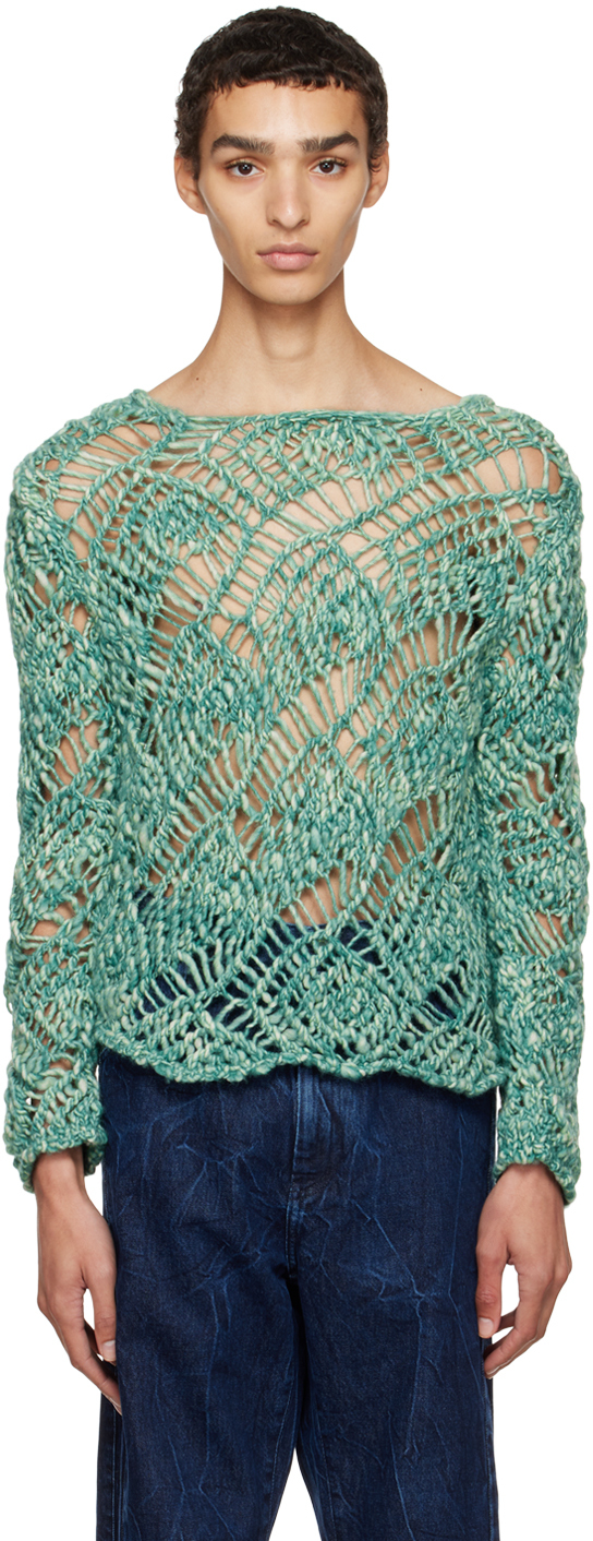Namacheko Green Nimgina Sweater | Smart Closet