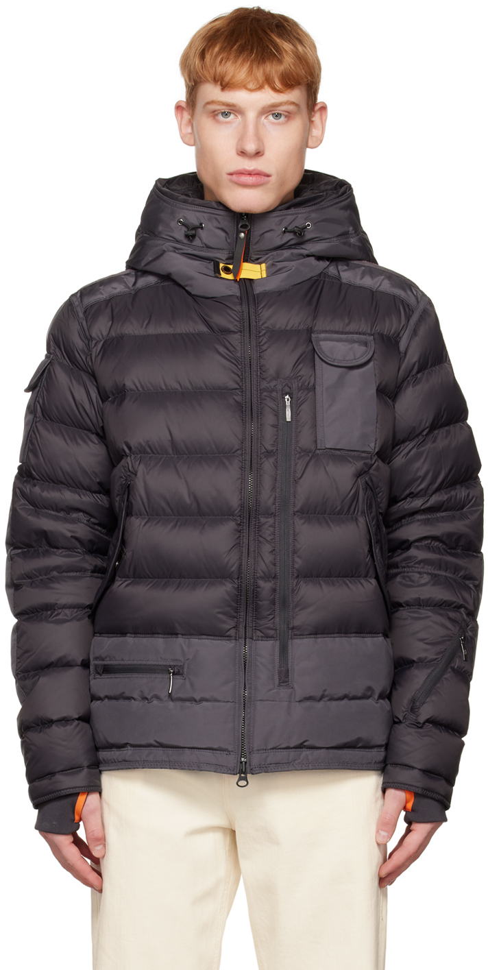 Parajumpers: Gray Skimaster Down Jacket | SSENSE Canada