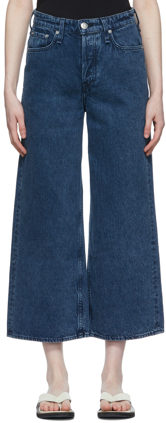 Rag & Bone Blue Maya Jeans In Bridle Tra | ModeSens