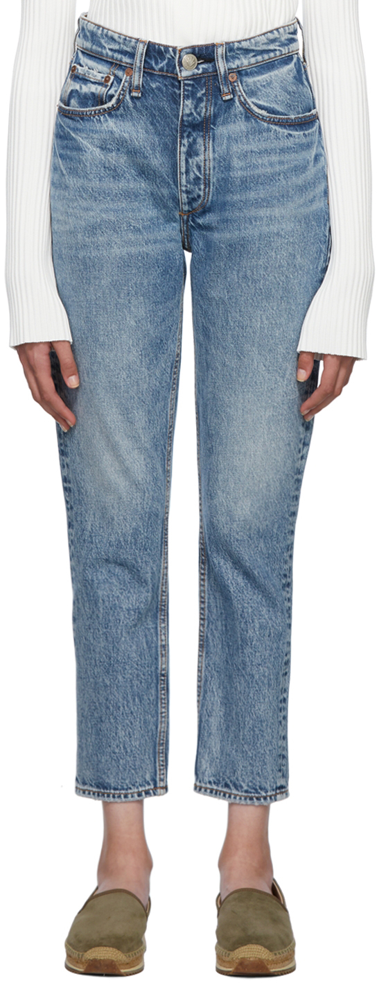 【関税込み】rag & bone ブルー Nina ジーンズ｜ICONS Blue Nina Jeans – ICONS by rag & bone on Sale