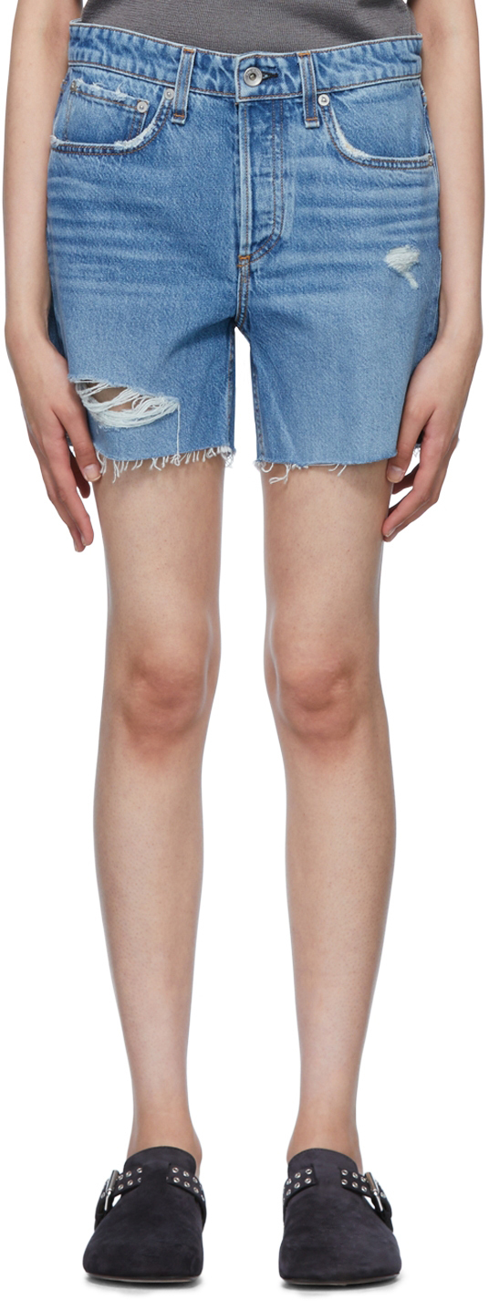 Blue Rosa Denim Shorts