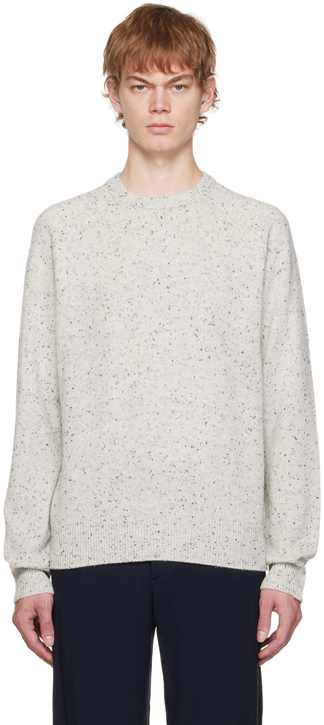 Gray Donegal Sweater by rag & bone on Sale