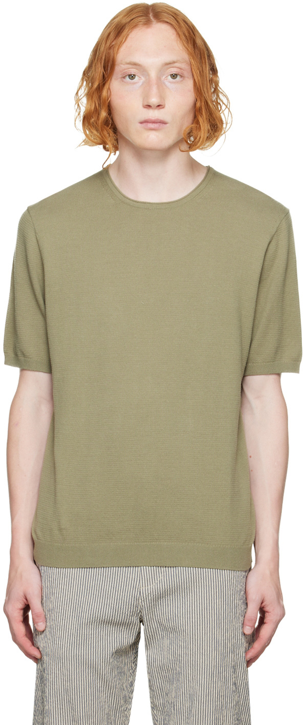 rag & bone Khaki Louis T-Shirt