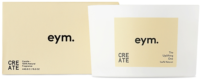 EYM NATURALS CREATE 'THE UPLIFTING ONE' THREE WICK CANDLE